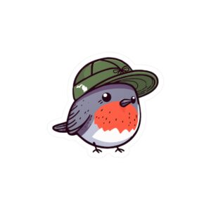 Michigan Robin Kiss-Cut Vinyl Decal