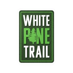 White Pine Trail Kiss-Cut Vinyl Decal